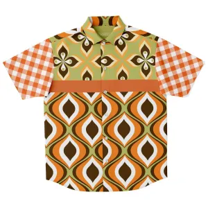 That's Life Short Sleeve Button Down Shirt