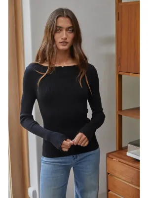 The Arianna Top | Black