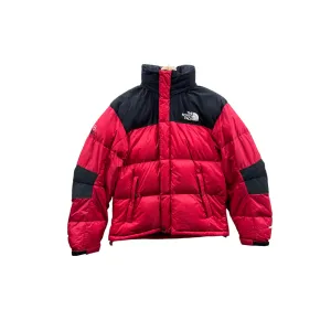 The North Face Men's Summit Series Windstopper 700 Red Down Puffer Jacket