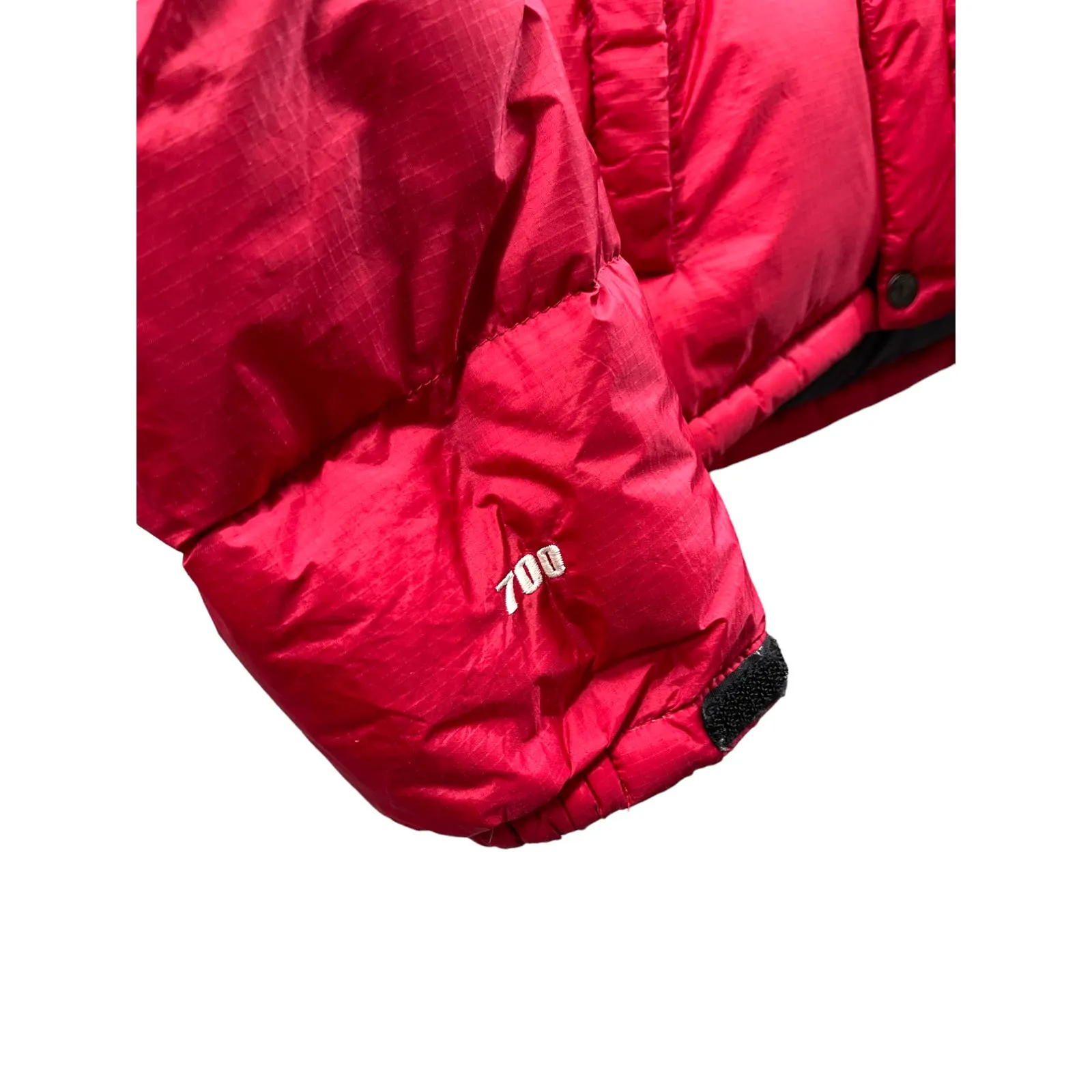 The North Face Men's Summit Series Windstopper 700 Red Down Puffer Jacket