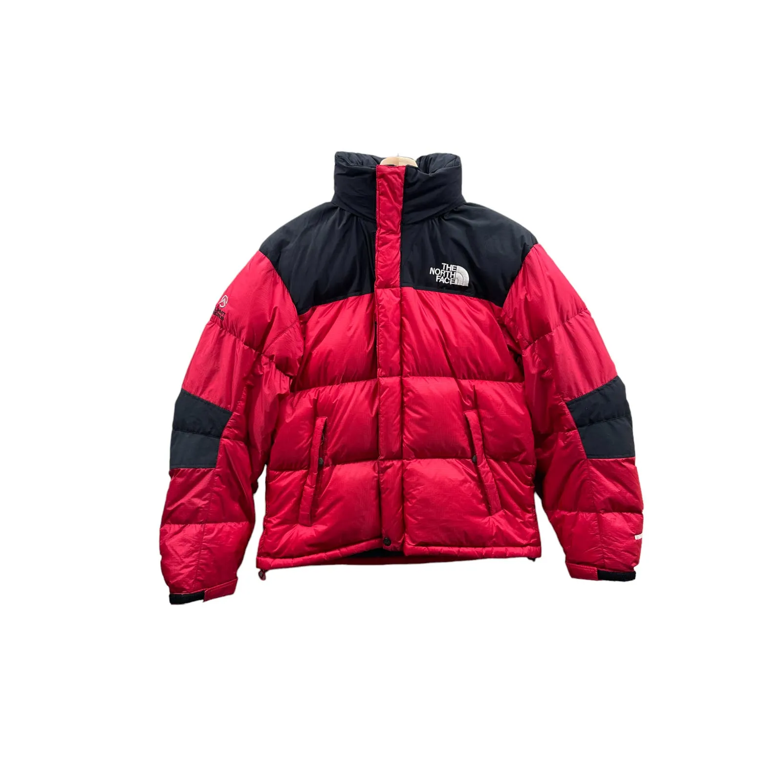 The North Face Men's Summit Series Windstopper 700 Red Down Puffer Jacket