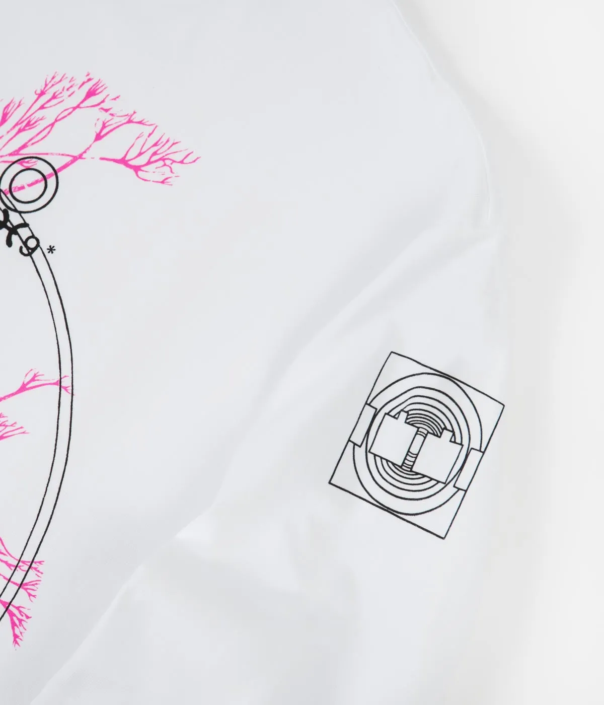 The Trilogy Tapes Low Country Long Sleeve T-Shirt - White