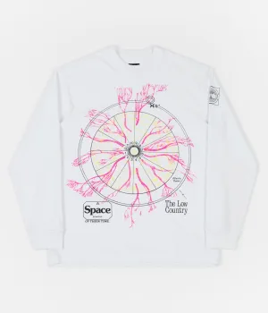 The Trilogy Tapes Low Country Long Sleeve T-Shirt - White