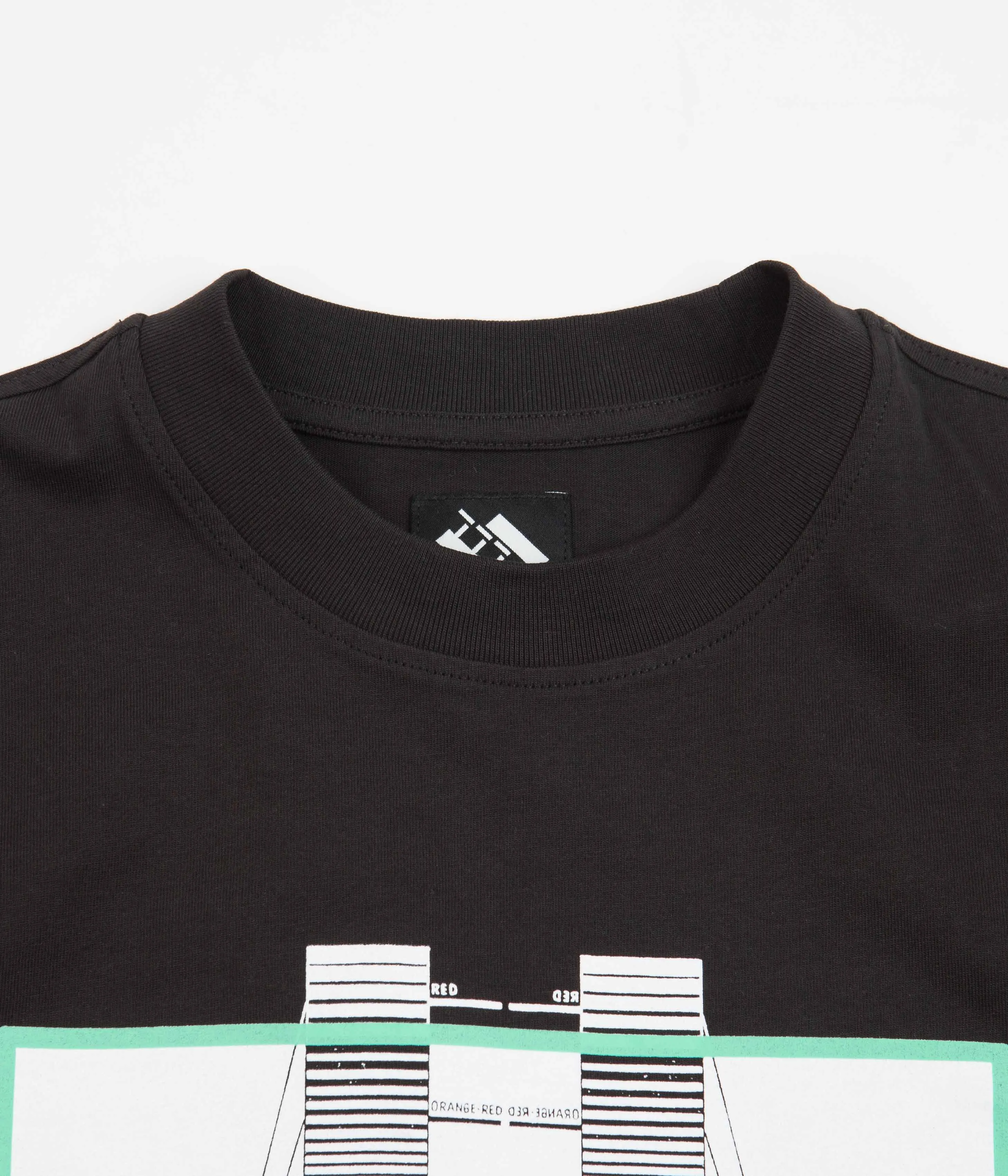 The Trilogy Tapes Spectrum Block Filter T-Shirt - Black