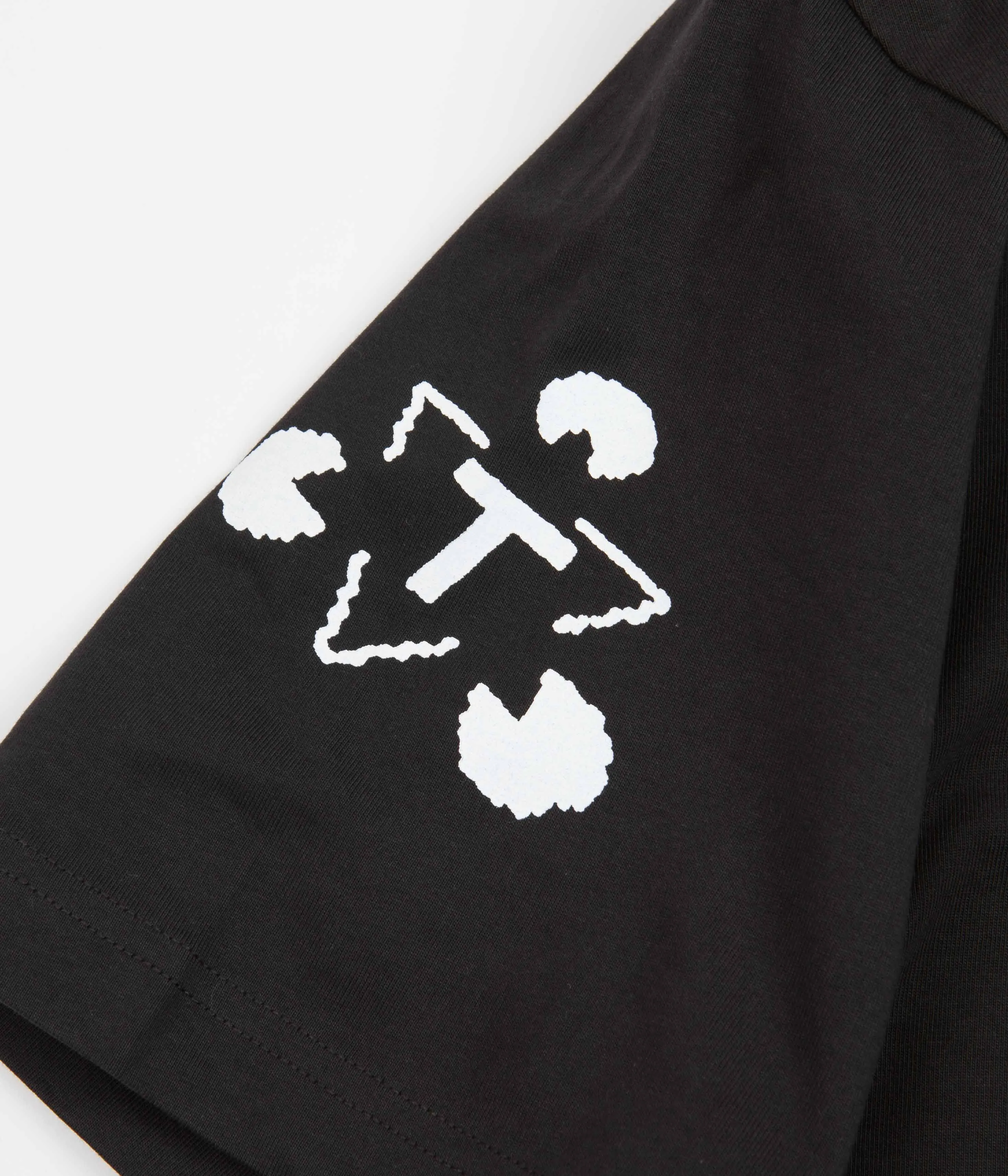 The Trilogy Tapes Spectrum Block Filter T-Shirt - Black