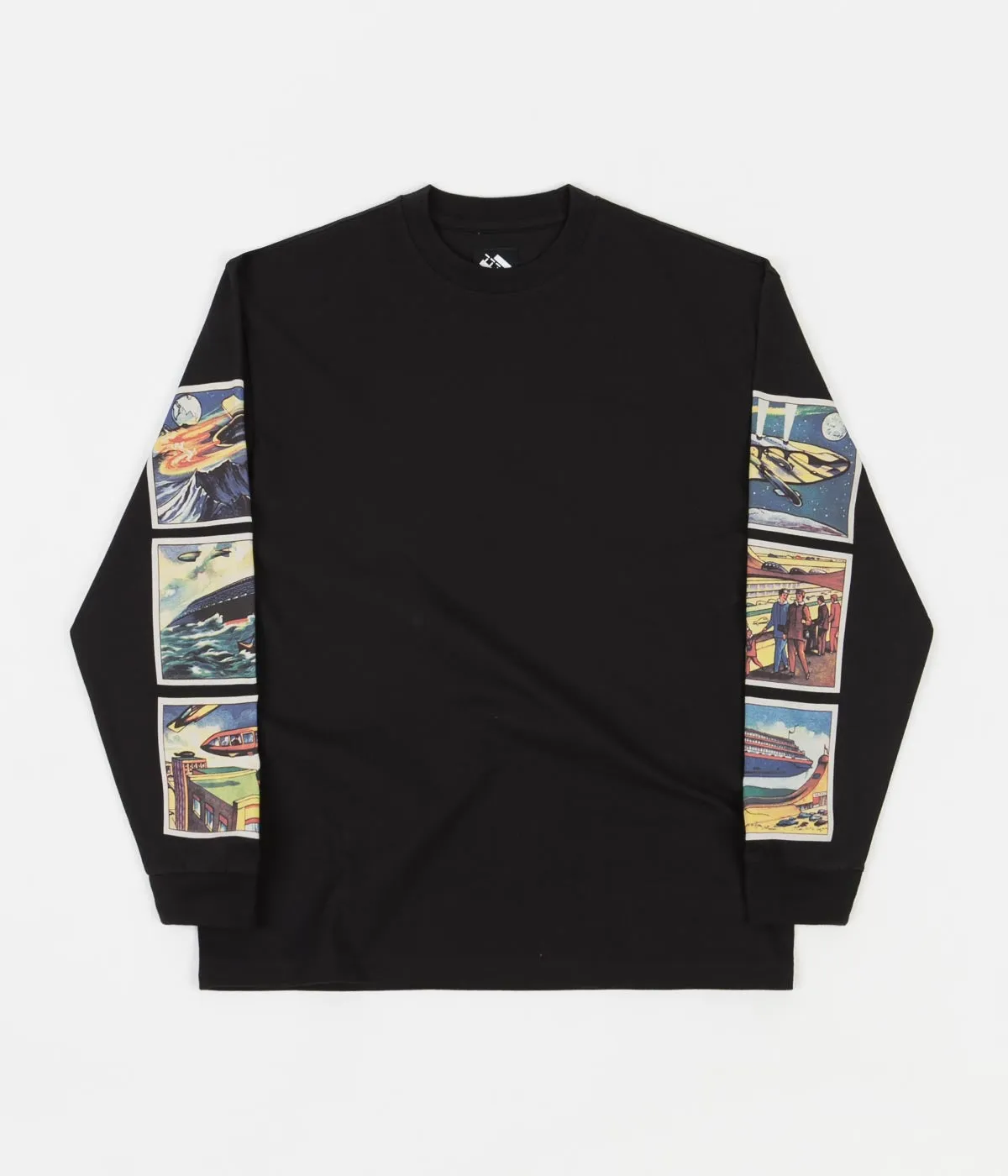 The Trilogy Tapes Transport Long Sleeve T-Shirt - Black