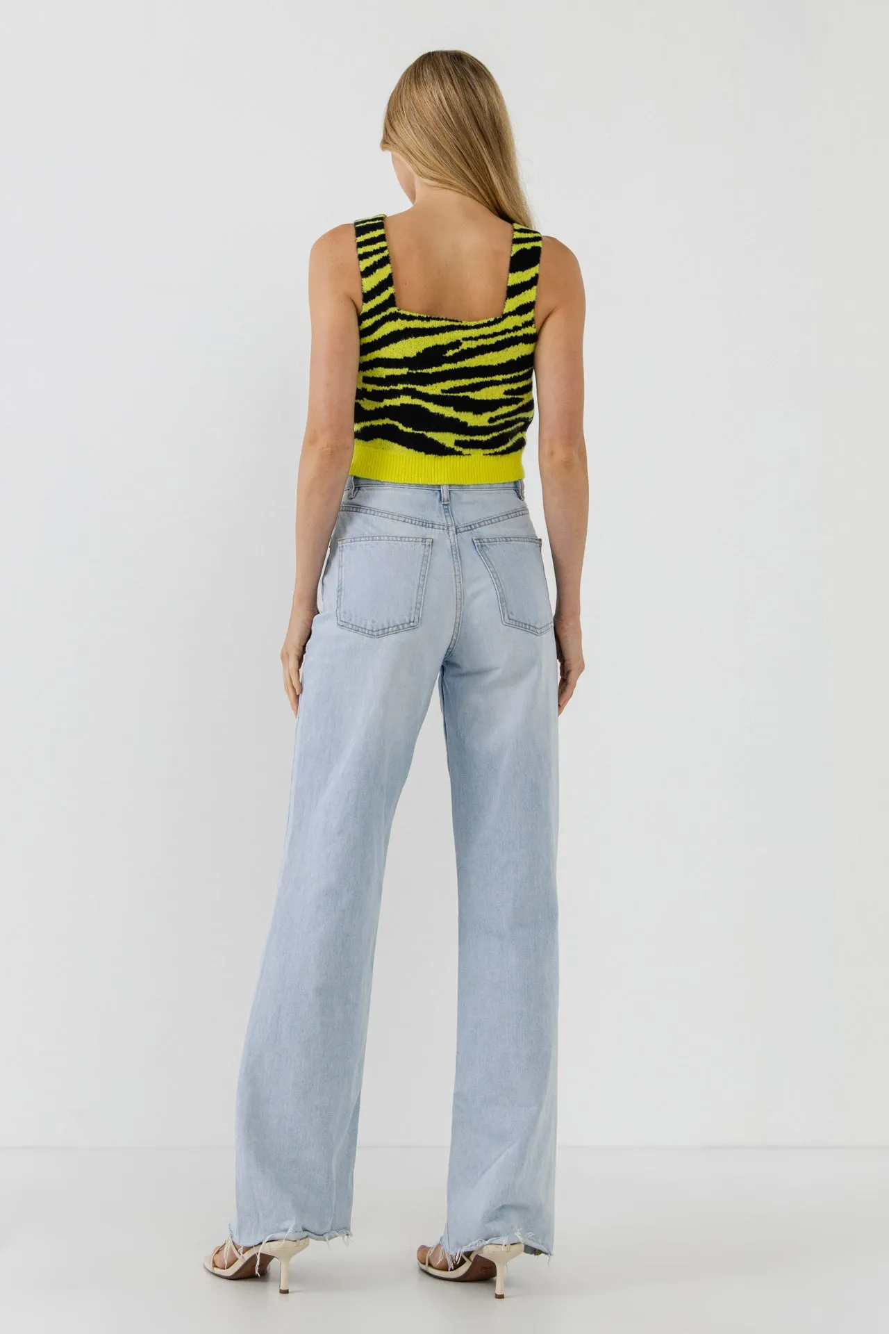 Tiger Knit Tank Top