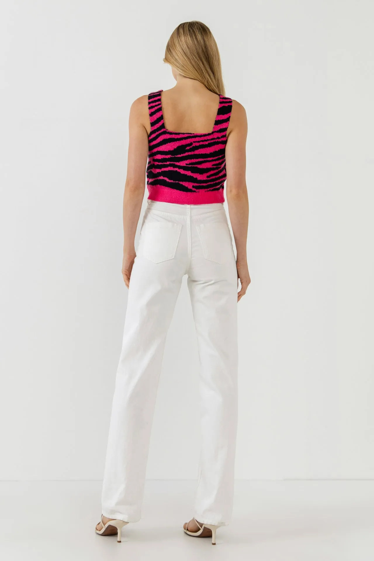 Tiger Knit Tank Top