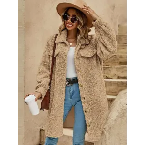 Timeless Collared Button Down Coat for Luxury Fashion Enthusiasts