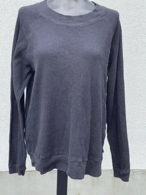 TNA Waffle Knit Top Long Sleeve L
