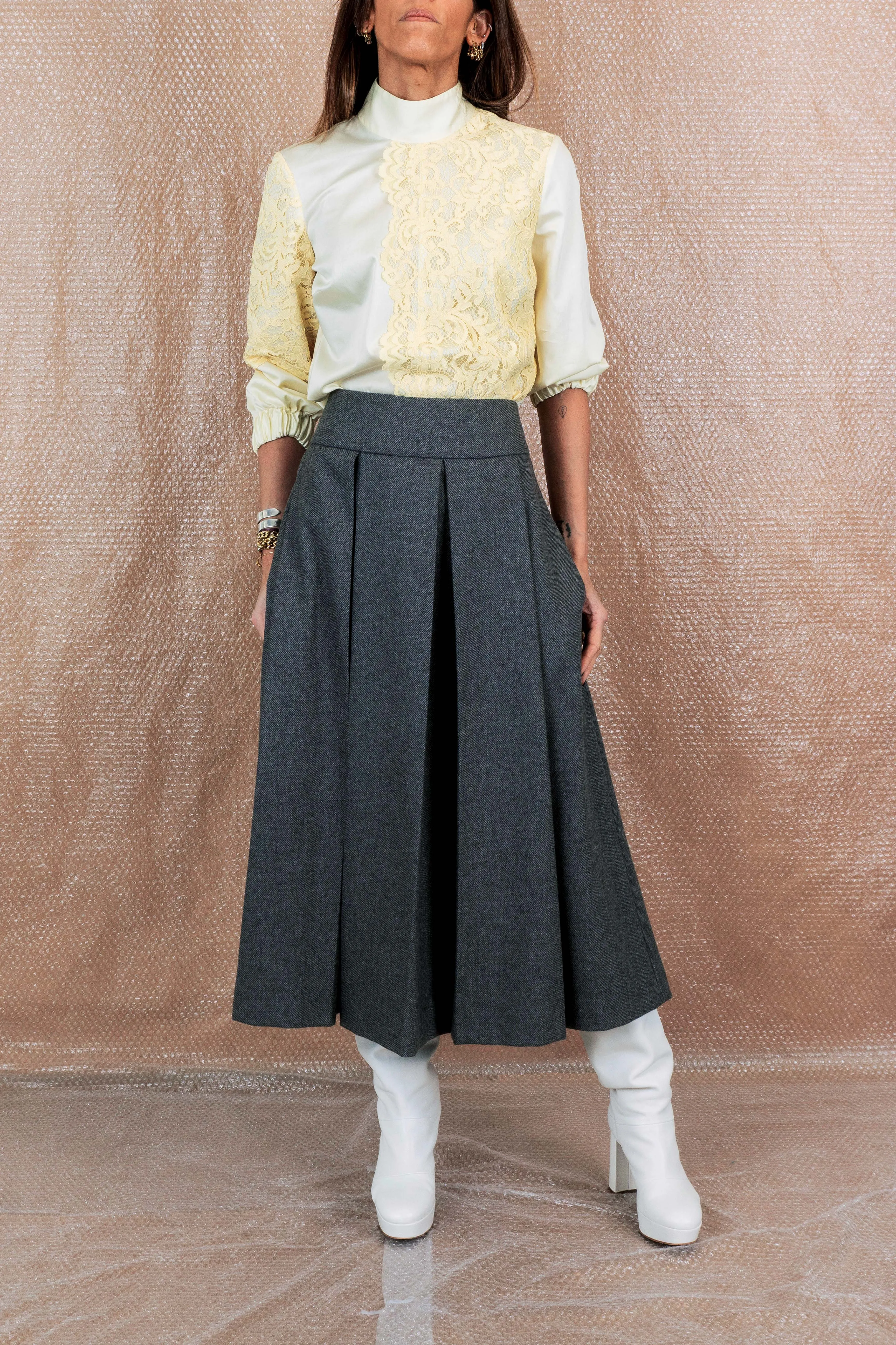 TOP "MATILDE SLEEVE LACE"