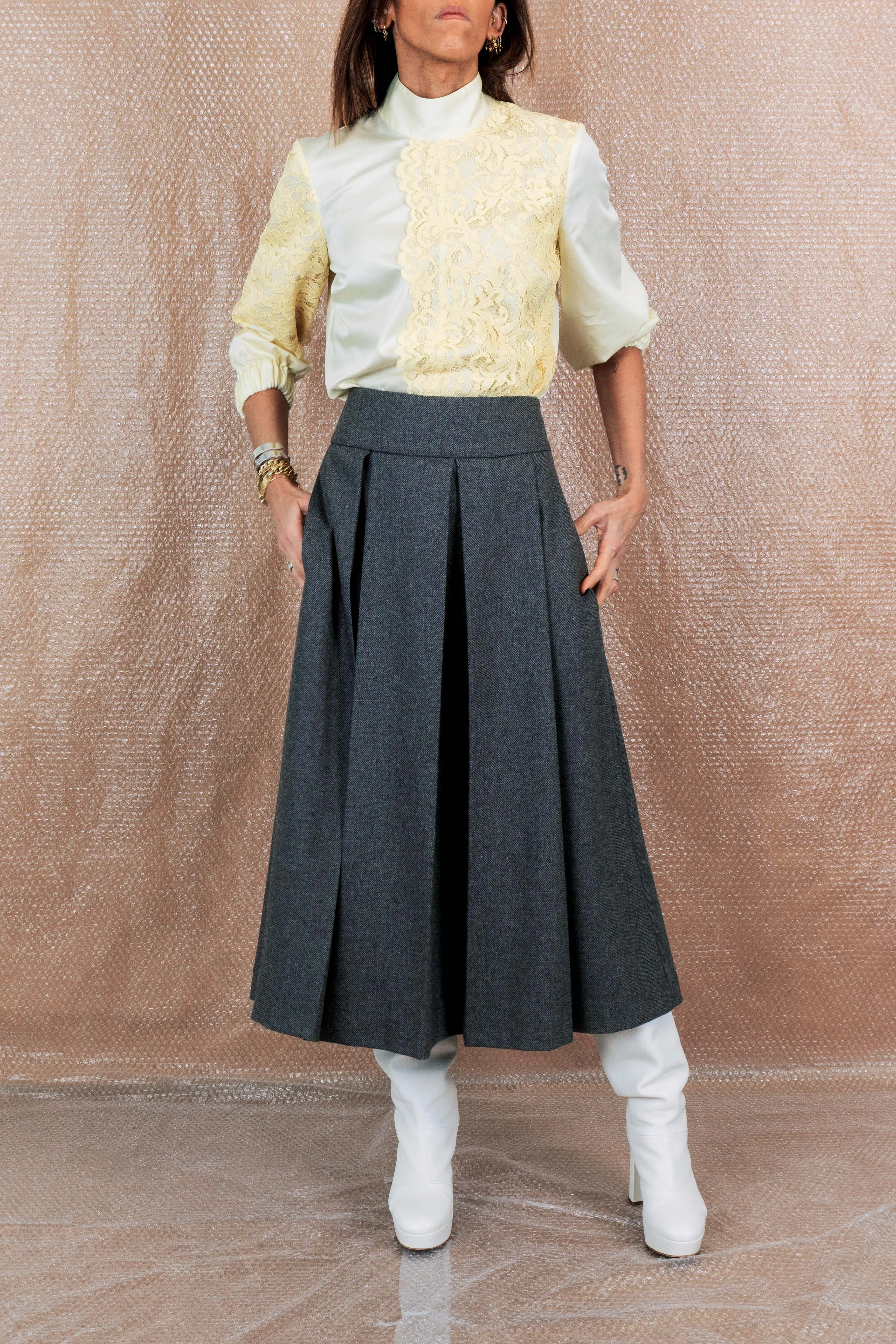 TOP "MATILDE SLEEVE LACE"