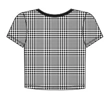 Trent Gingham Tee - Cavier