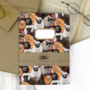 Troop of Tamarins Print Lined Journal