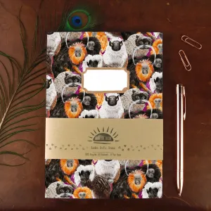 Troop of Tamarins Print Notebook