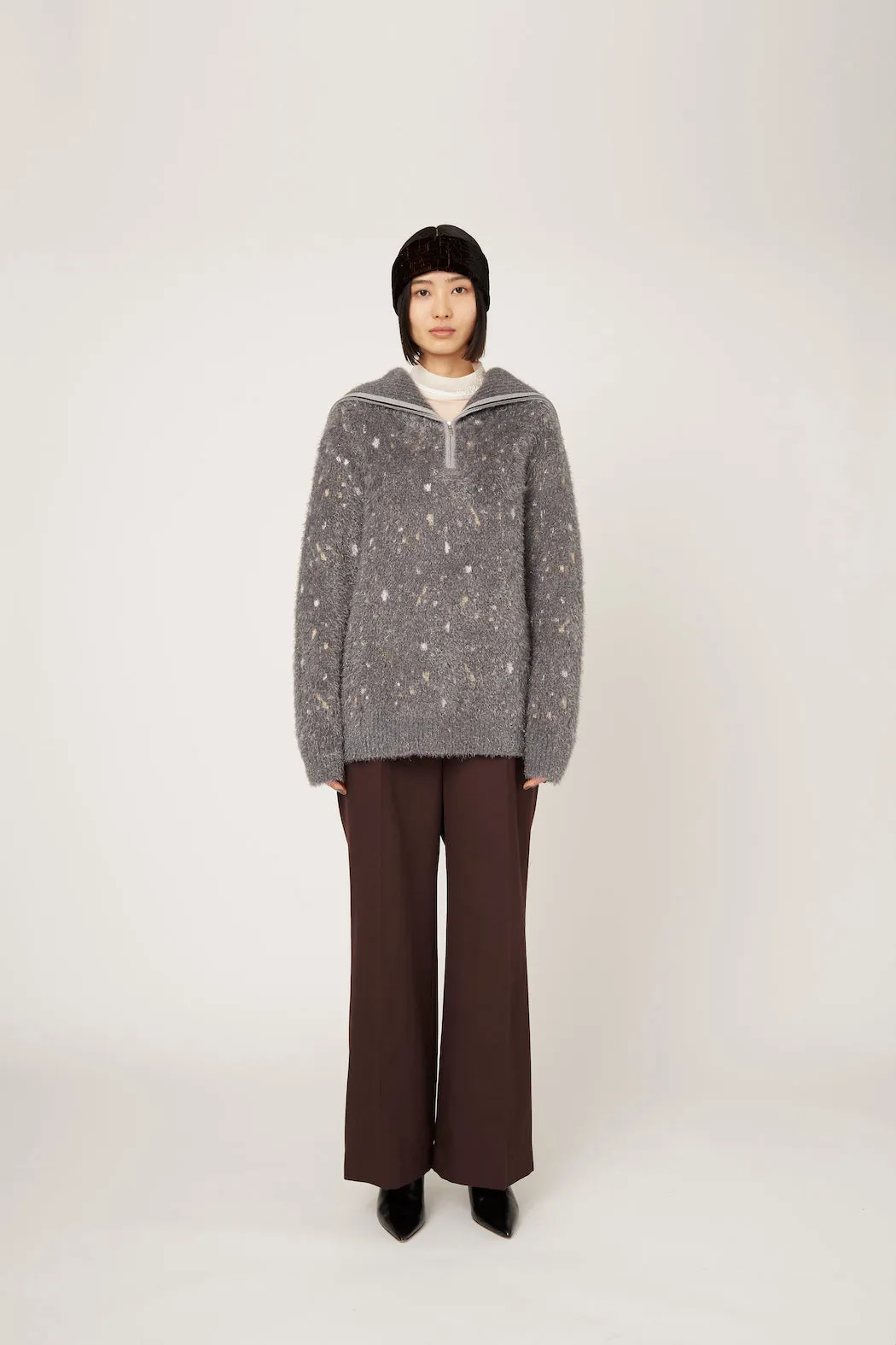 Twinkle knit top (Gray)