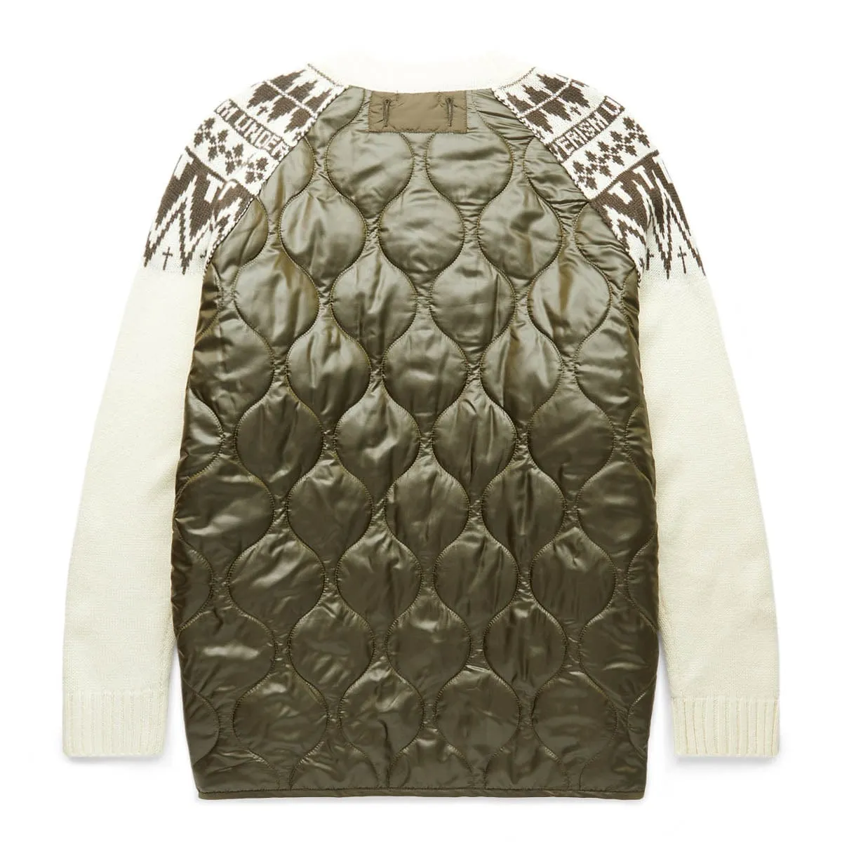 UI2B4902 QUILTED NORDIC SWEATER