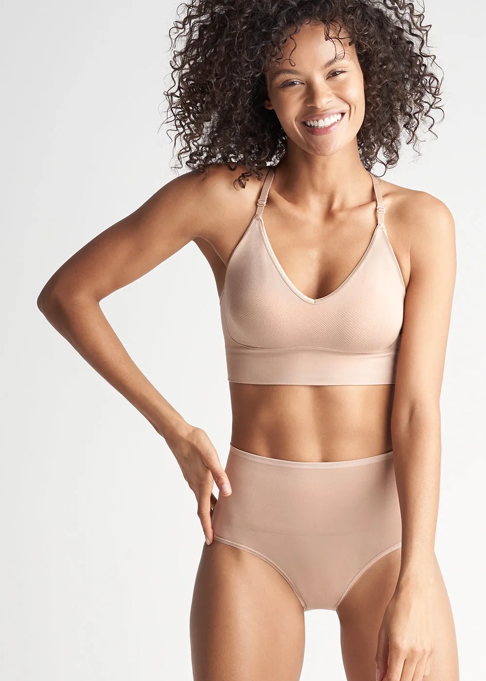 Ultralight Lace Back Unlined Bralette - Seamless