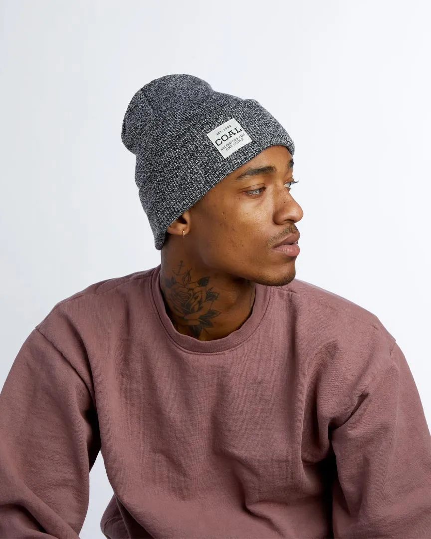 Uniform Mid Beanie - Black Marl