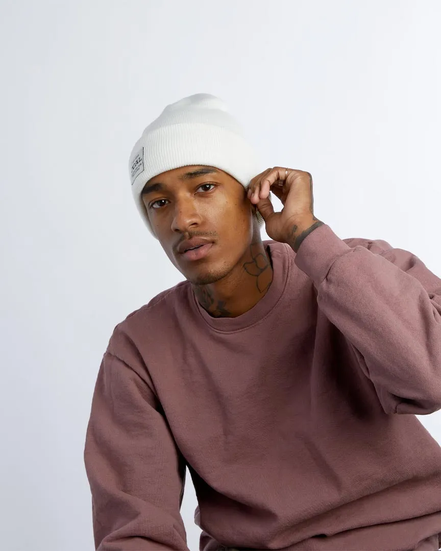 Uniform Mid Beanie - White