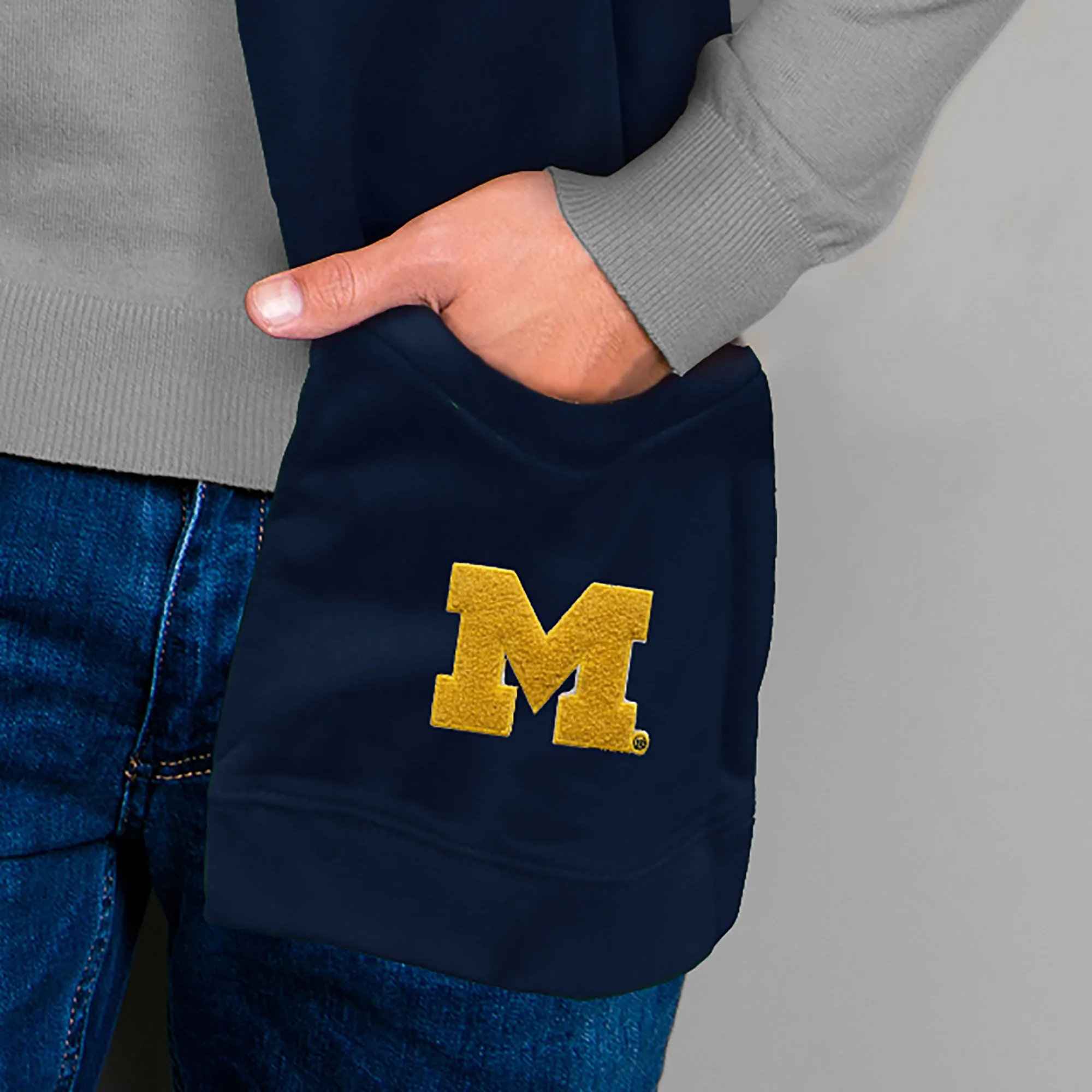 University of Michigan Jimmy Bean 4 in 1 Scarf