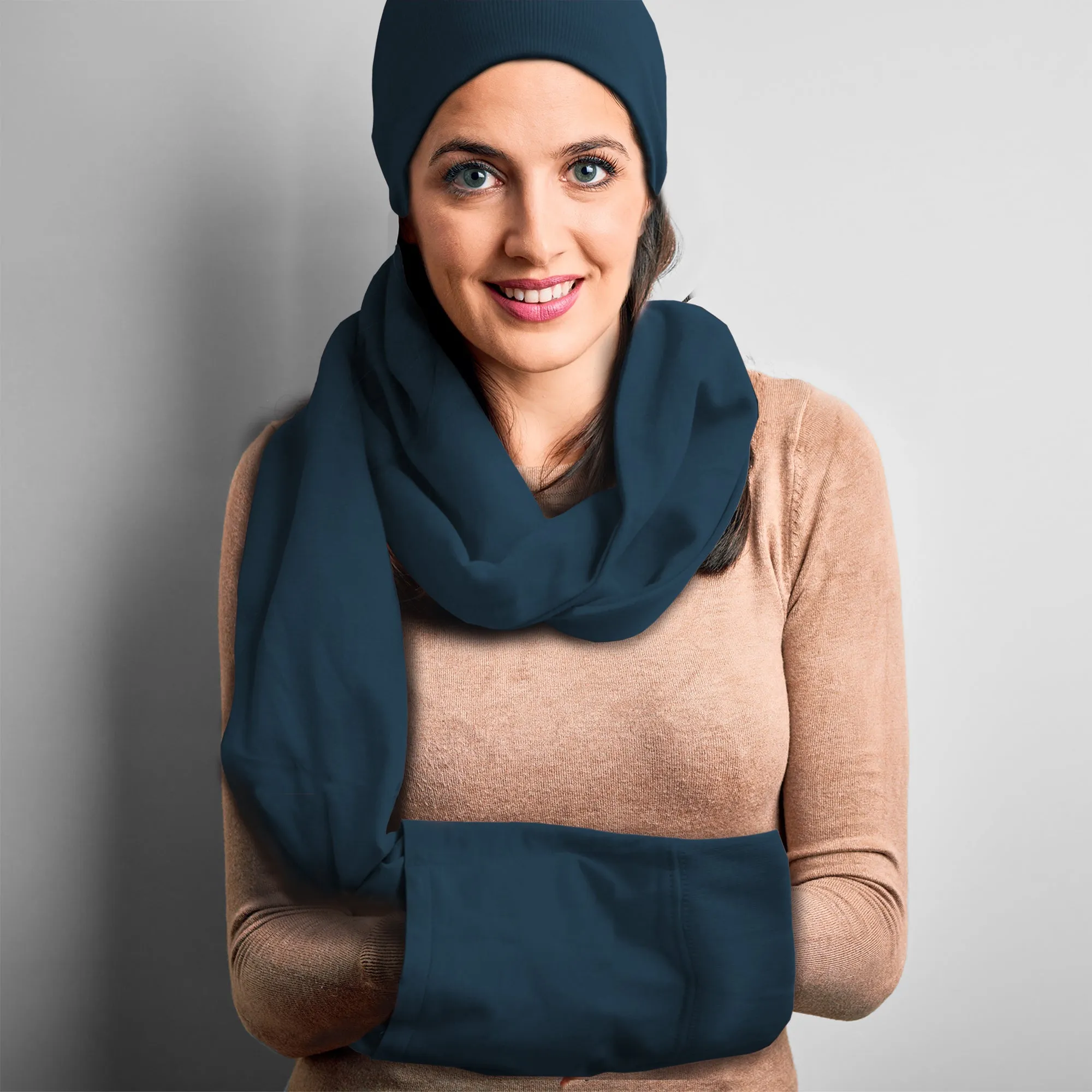 University of Michigan Jimmy Bean 4 in 1 Scarf