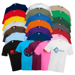 Value T-Shirts - Unprinted sample