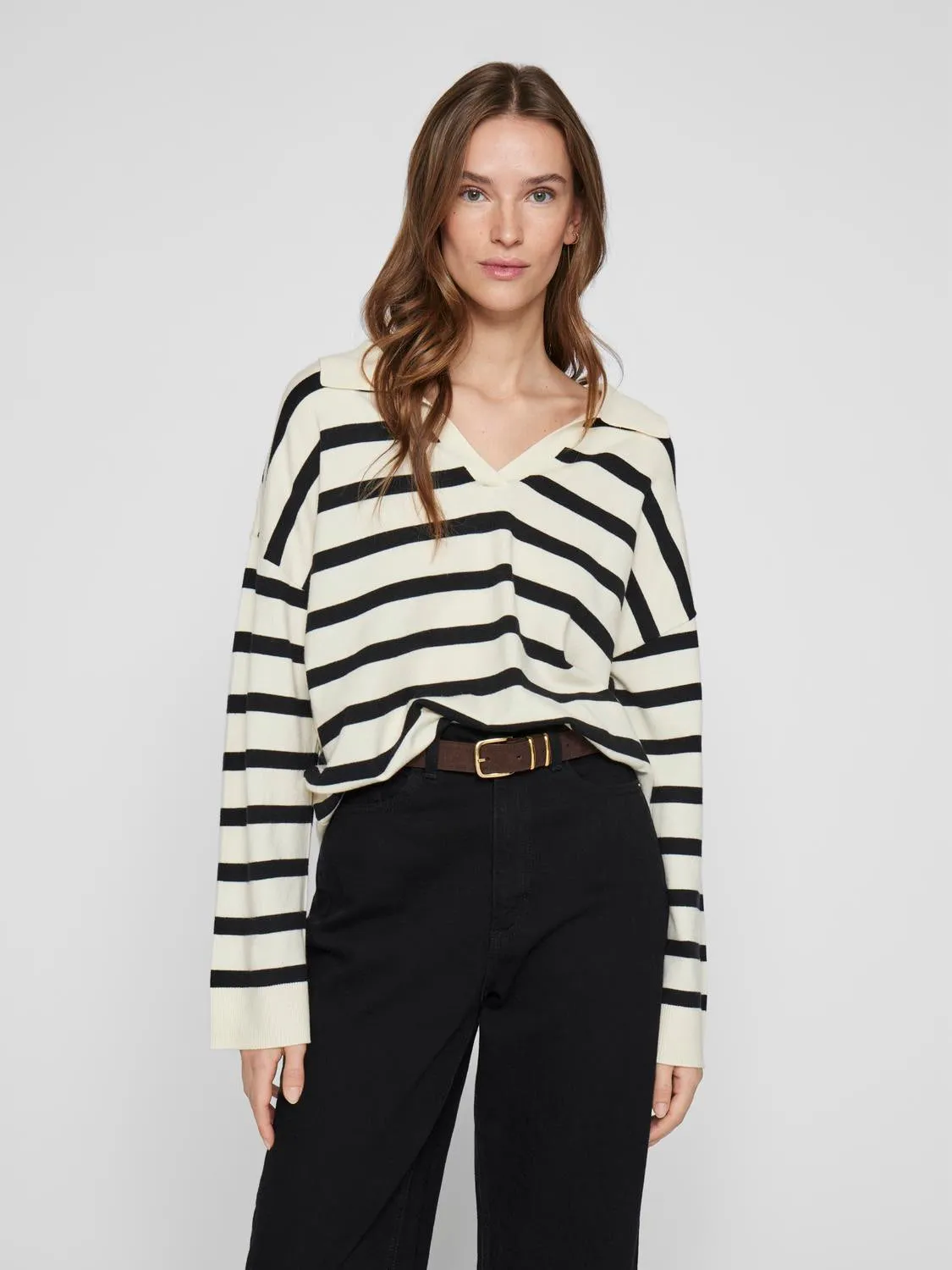 VIAMANDA Knit Top - Birch
