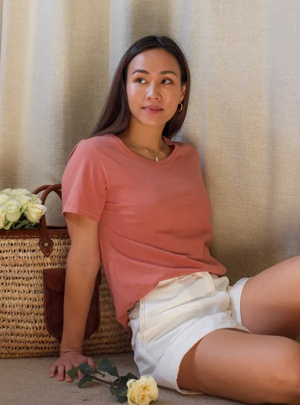 Vida Organic Cotton Tee, Terra