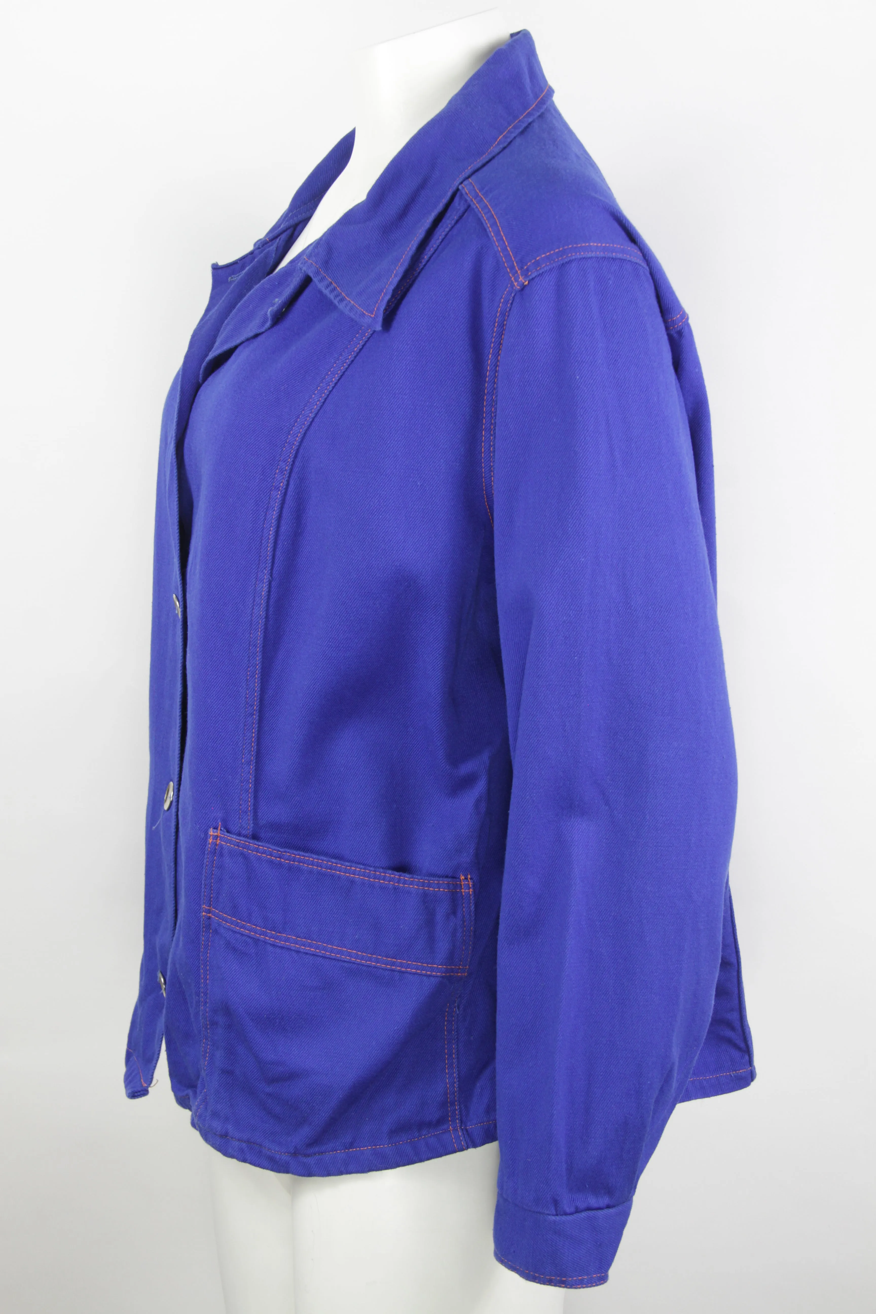 Vintage 70s French Work Jacket - L