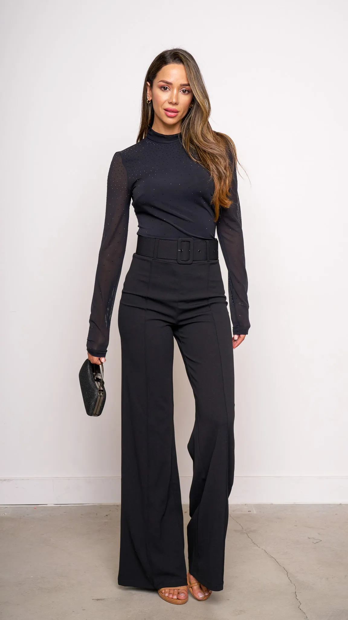 Viola Top in Black
