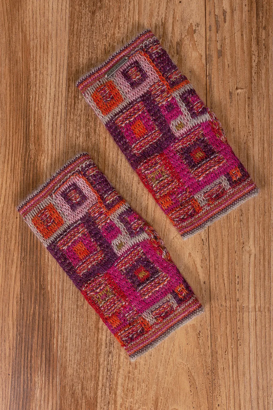 Vivaldi Gloves Baby Alpaca Color Vendimia