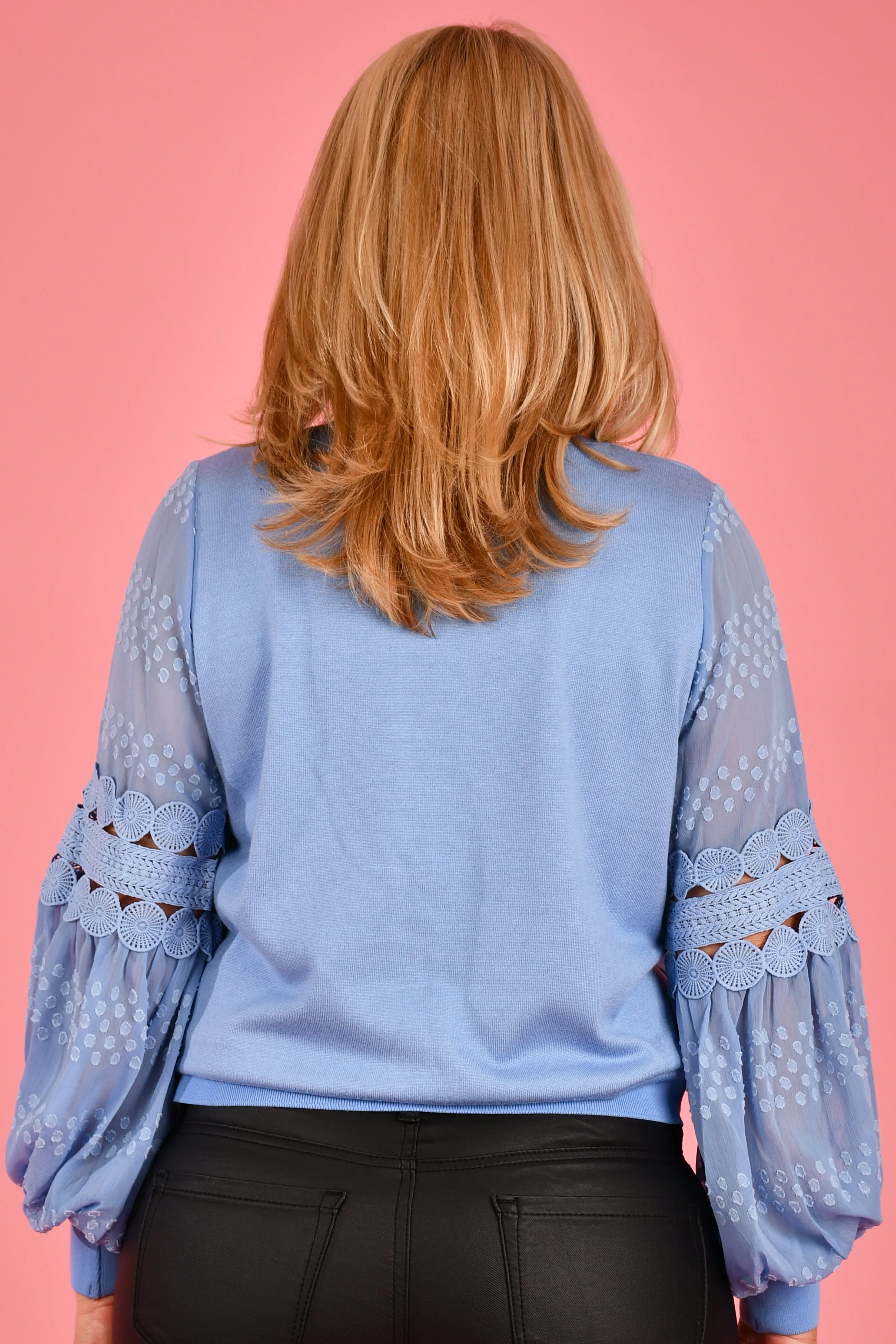 VJHT005 - LUNA KNIT - SKY BLUE