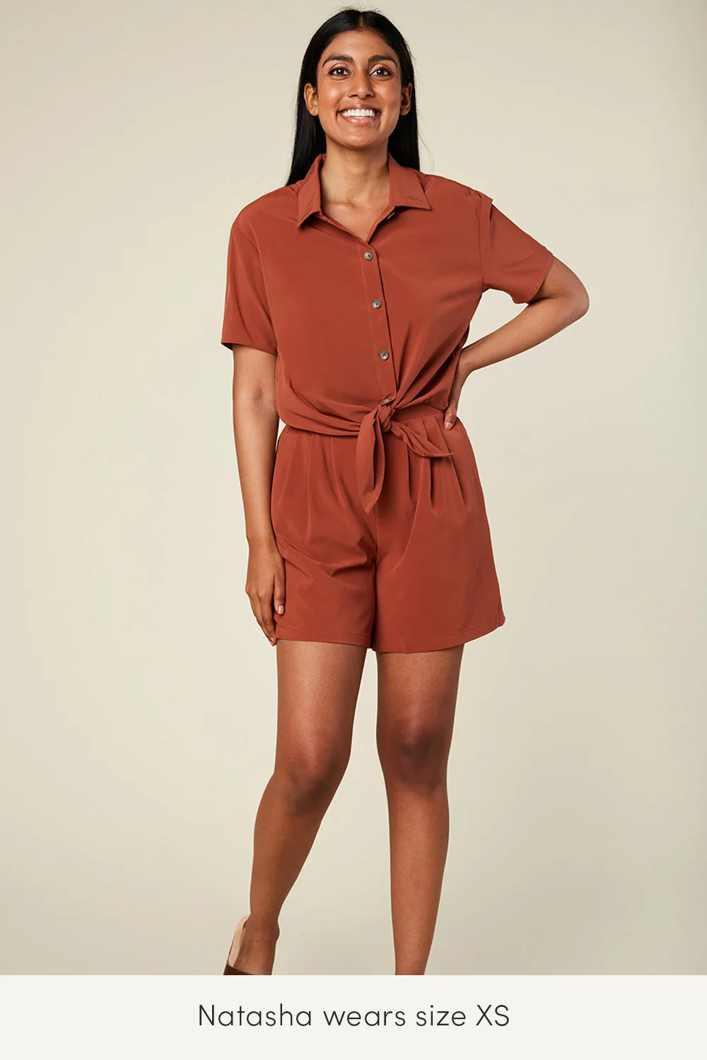 Wayre - Button Up Crop