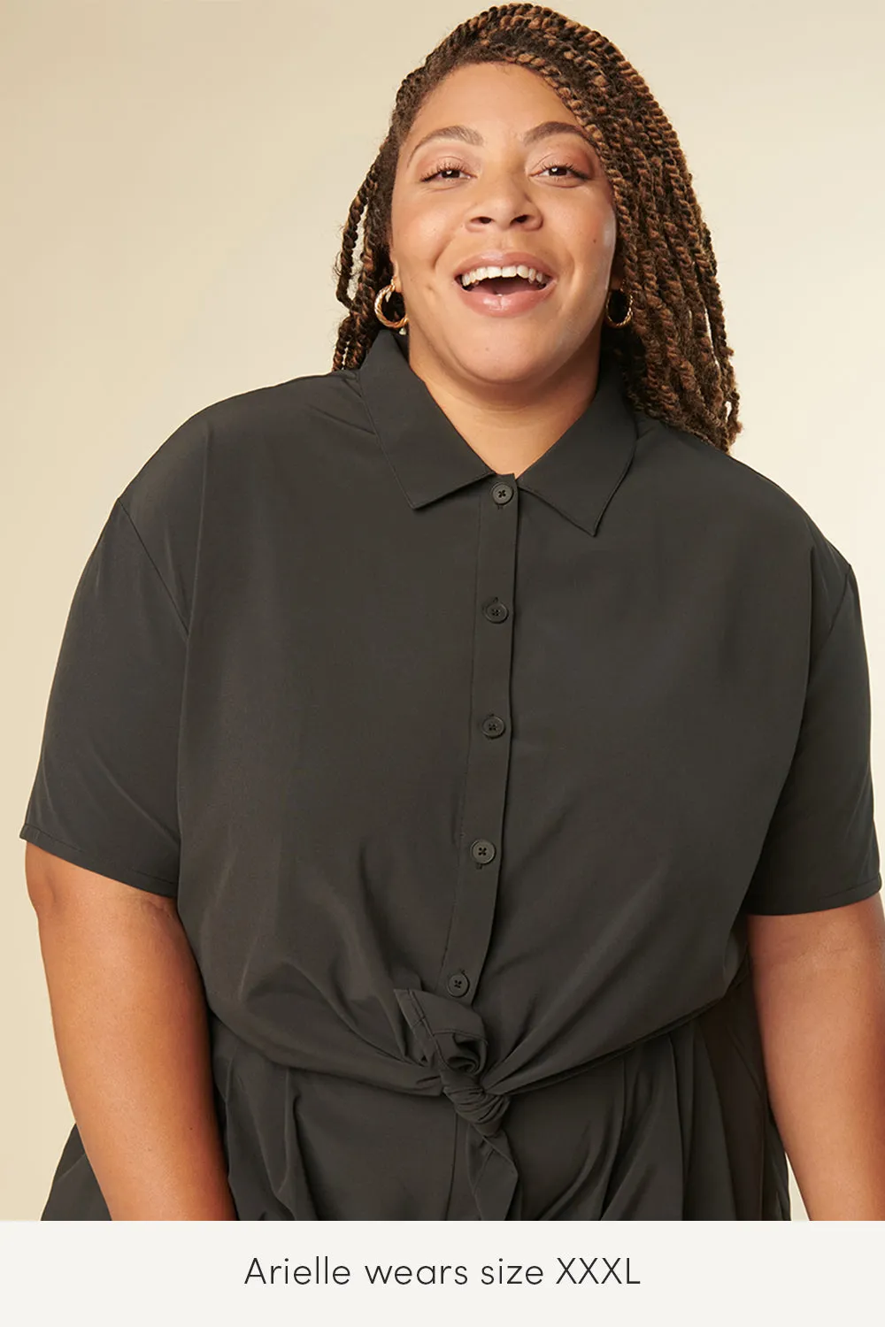 Wayre - Button Up Crop