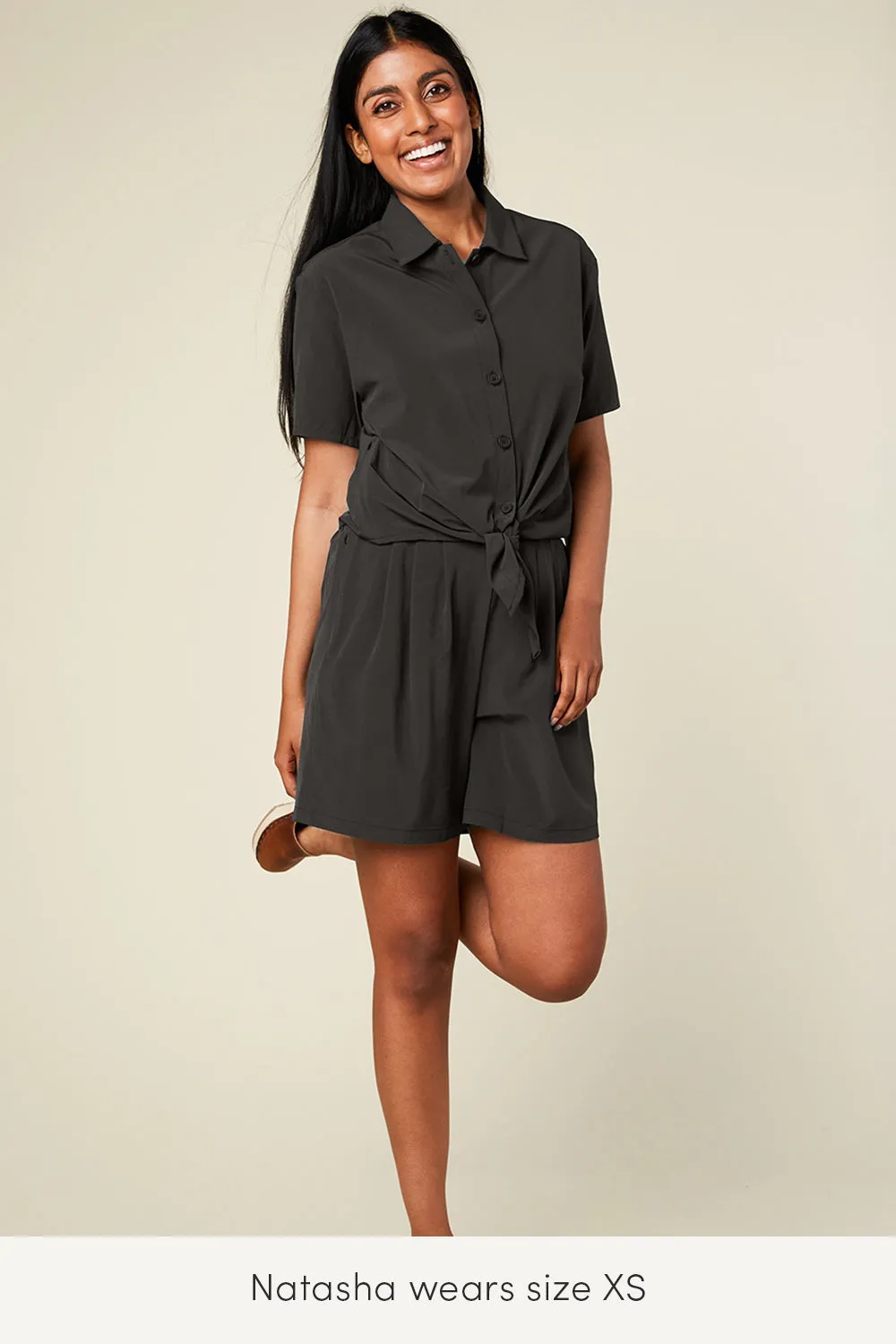 Wayre - Button Up Crop