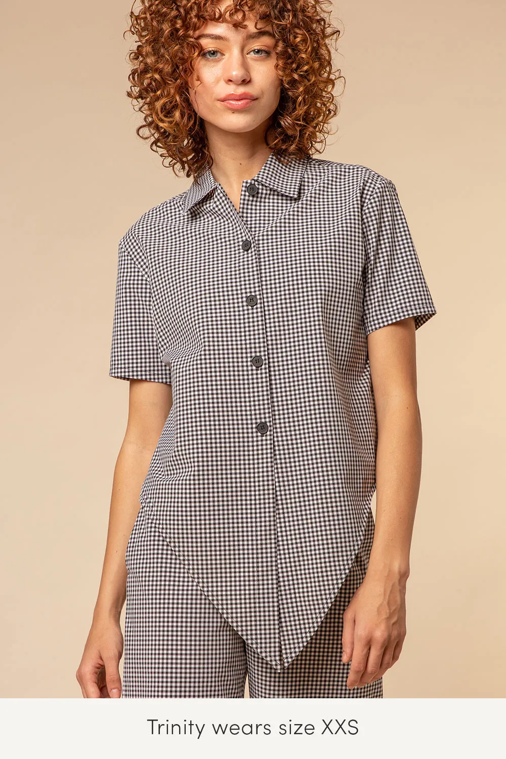 Wayre - Button Up Crop