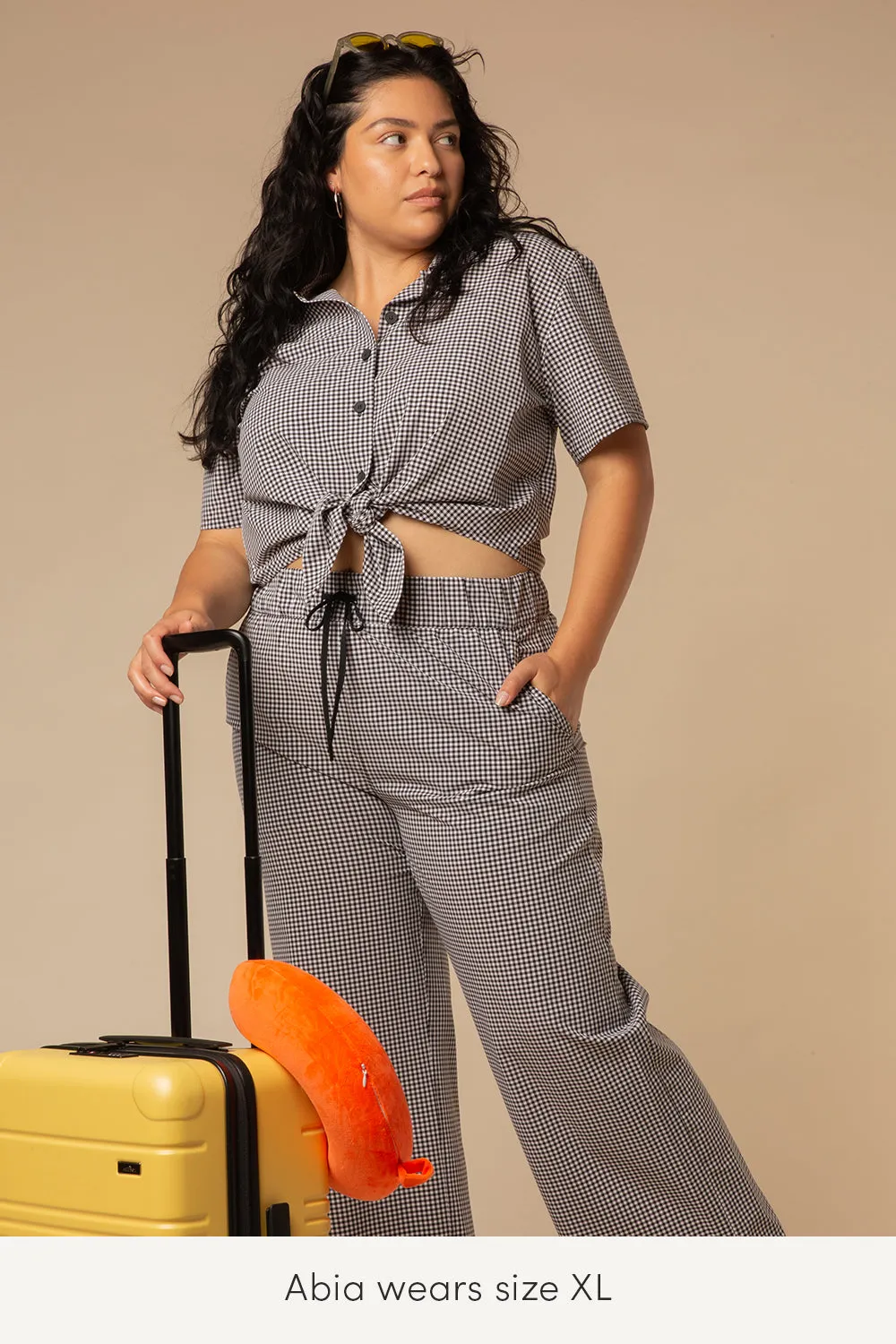 Wayre - Button Up Crop