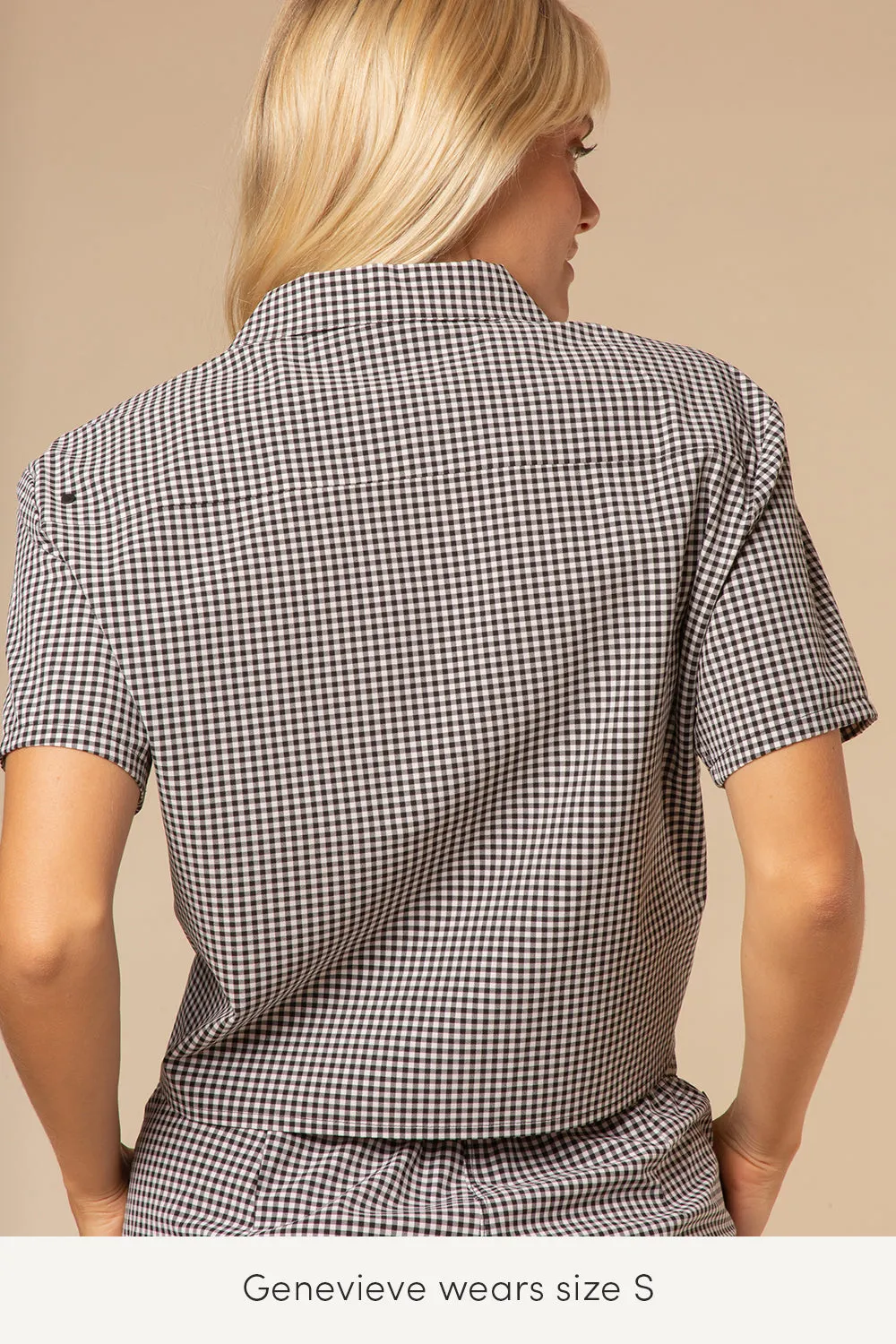 Wayre - Button Up Crop