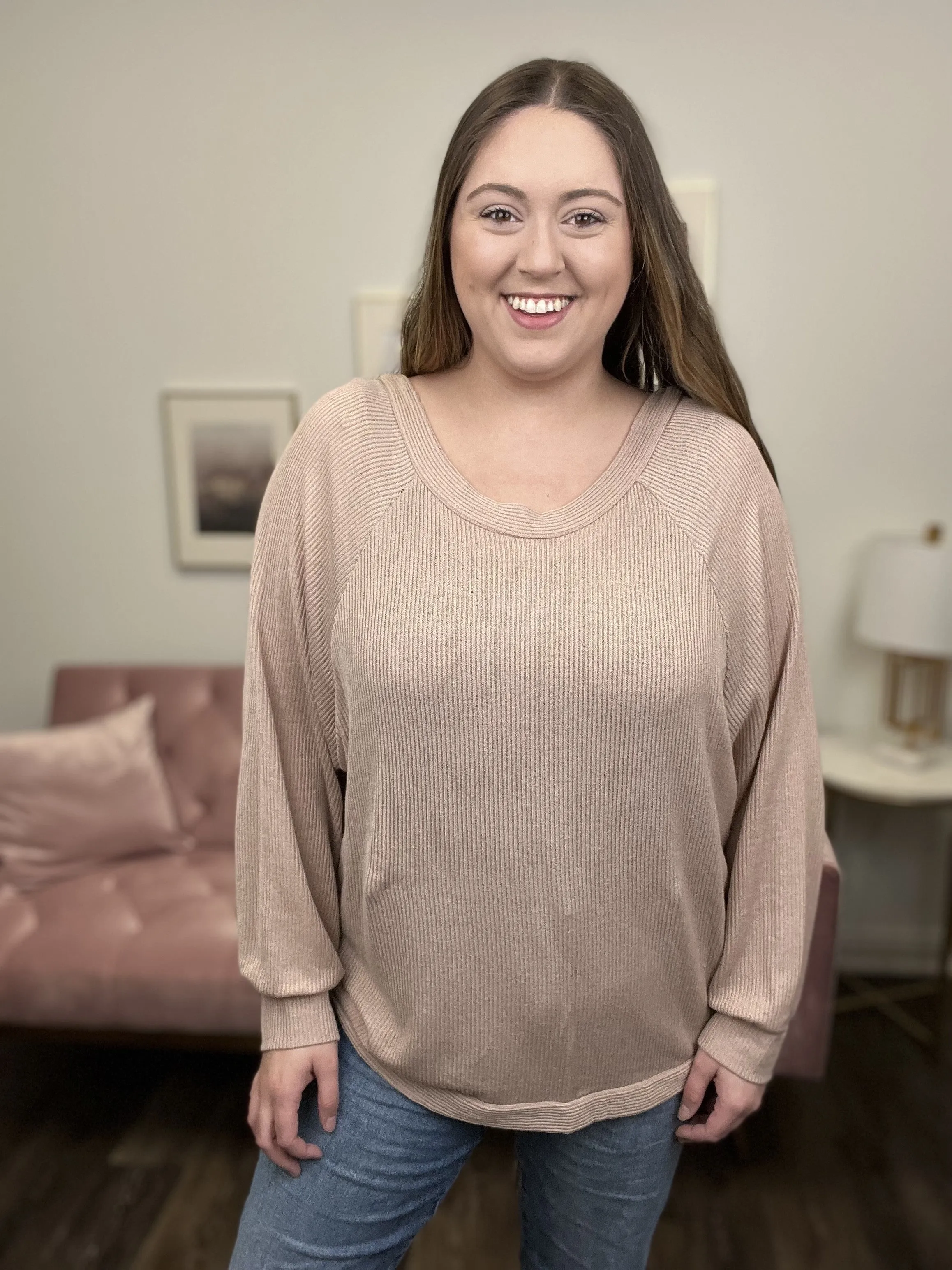 What A Vibe Long Sleeve Top