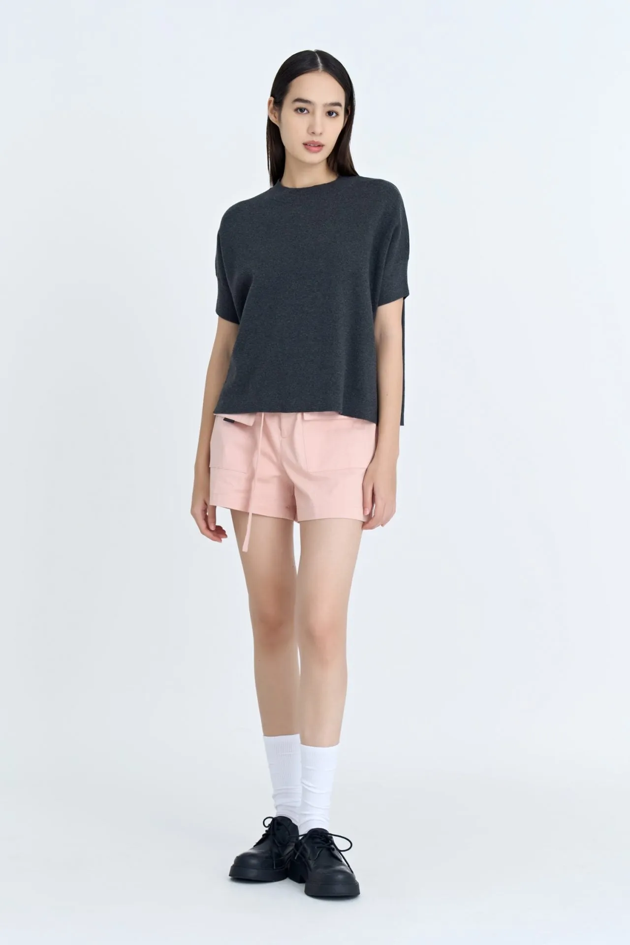 Wide Cut Knit Top
