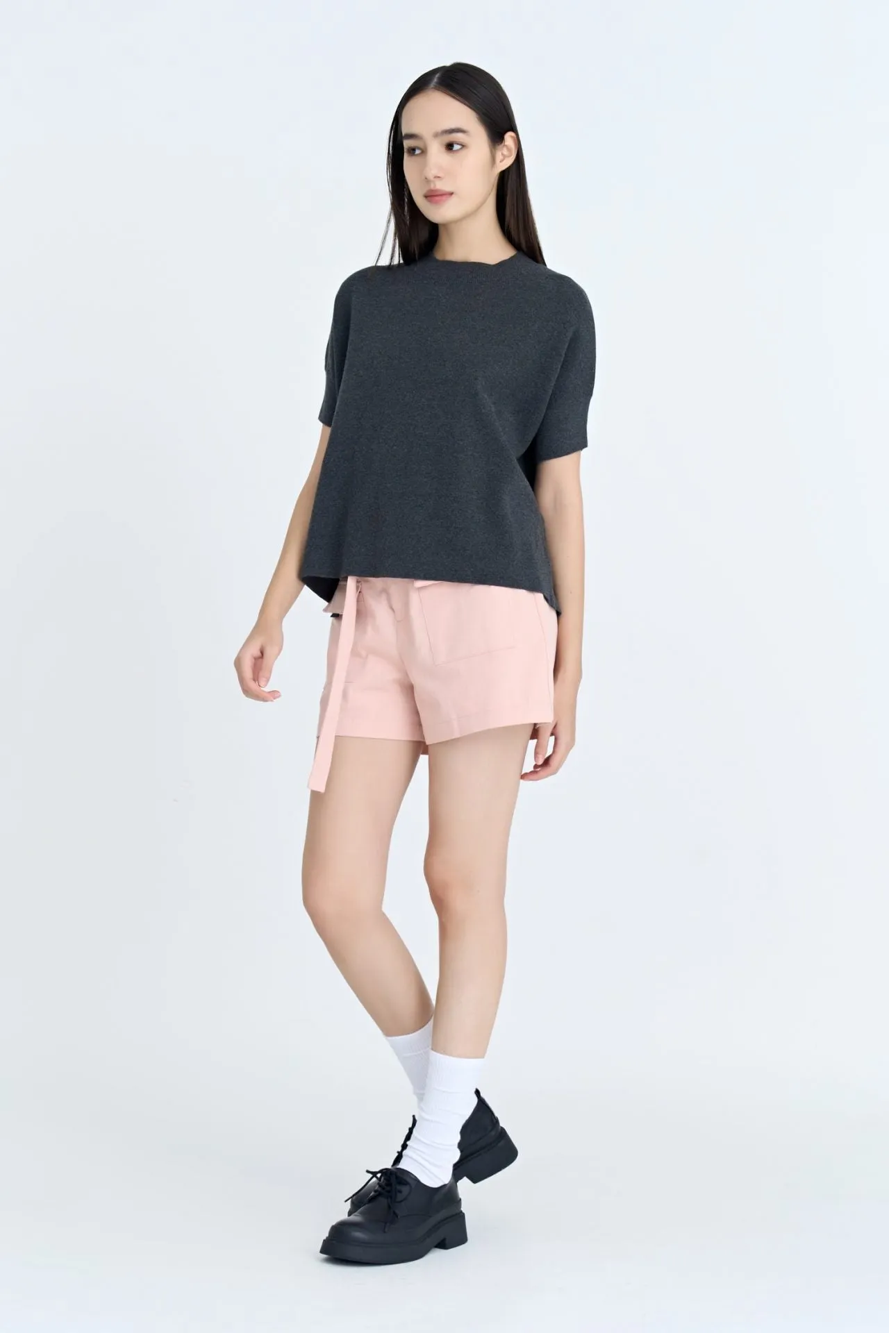 Wide Cut Knit Top