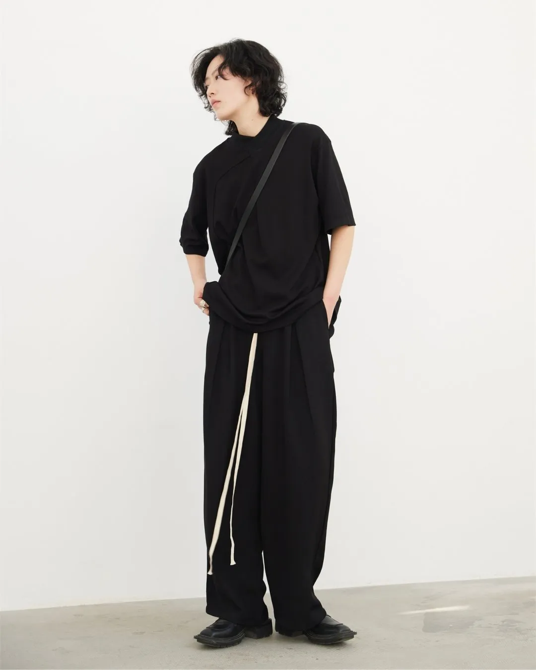 Wide High Waisted Pants SVN0006