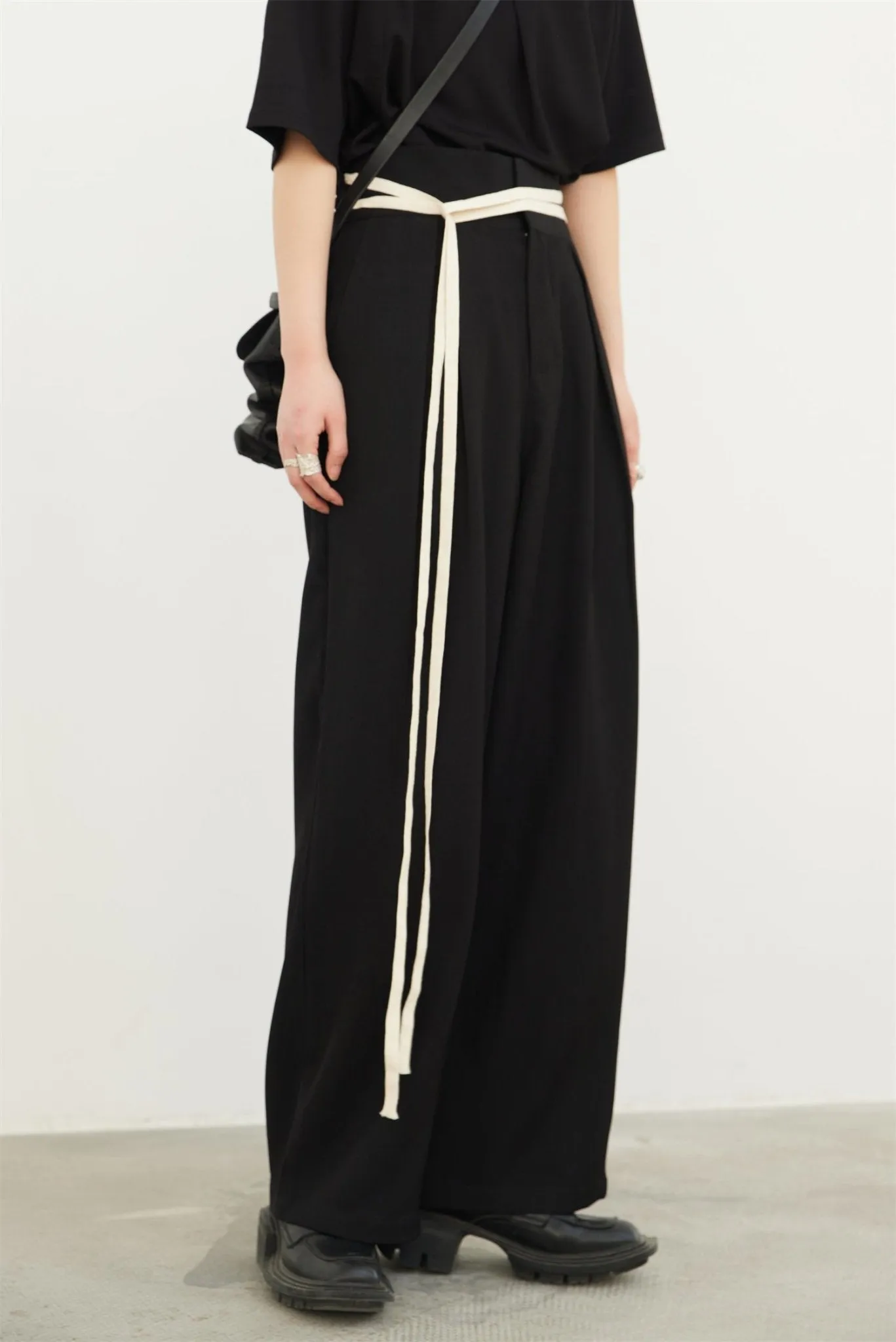 Wide High Waisted Pants SVN0006