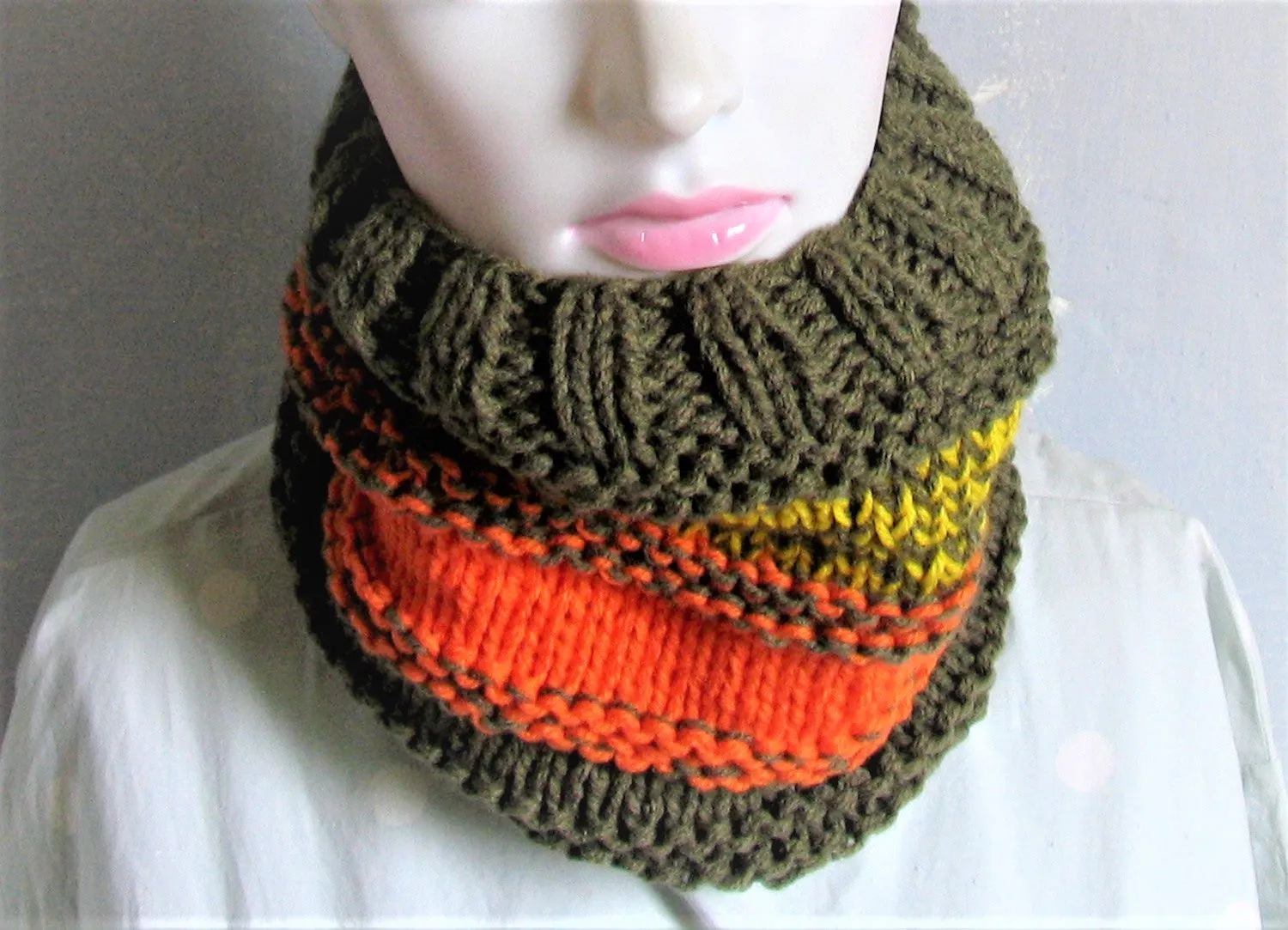Women Men Bohemian Head Band Dread Tube Wrap Knit Freeform Hippie Wide Headband Buble Headband