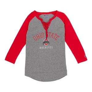Women's Lace Up T-Shirt