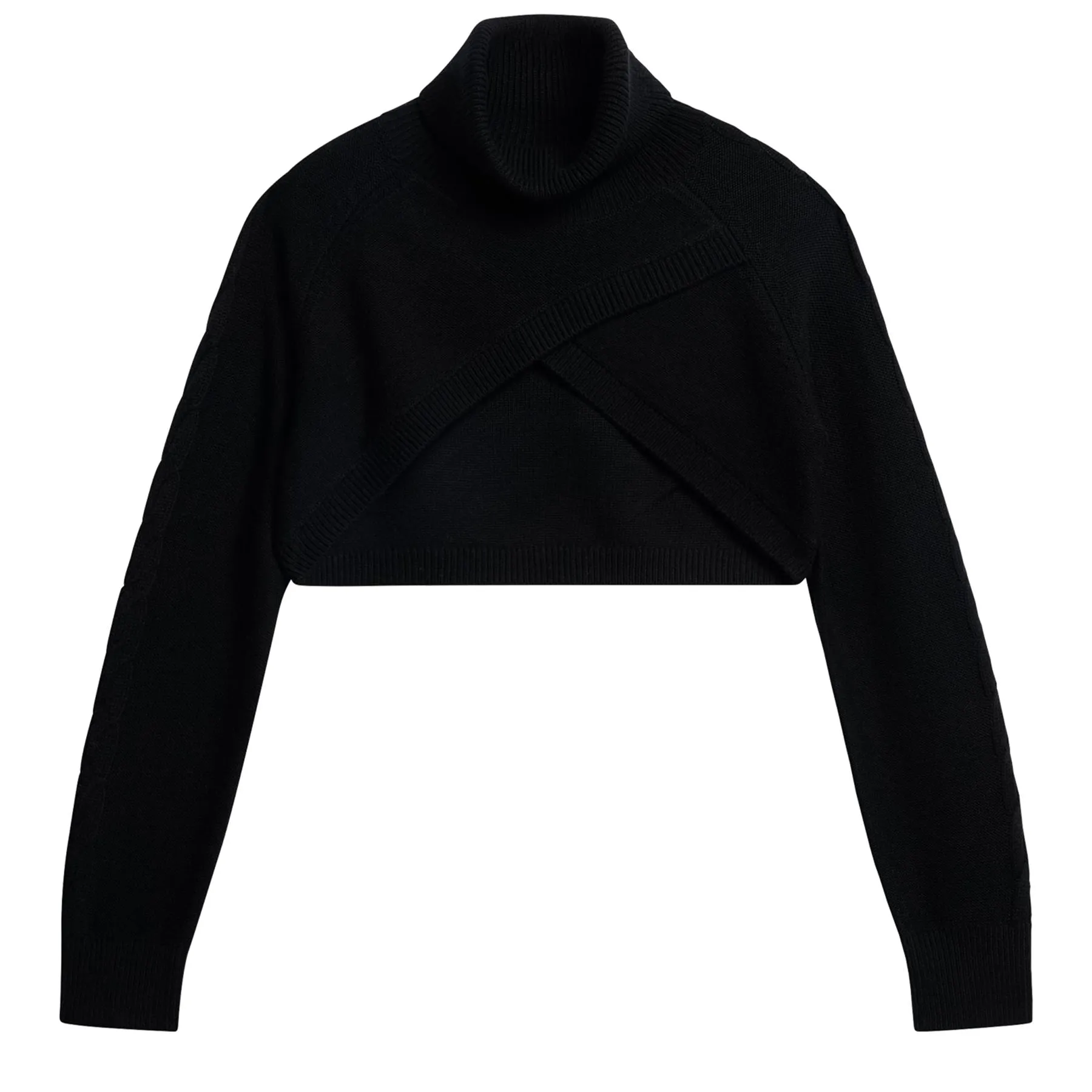 Womens Margot Knitted Bolero Black - W23