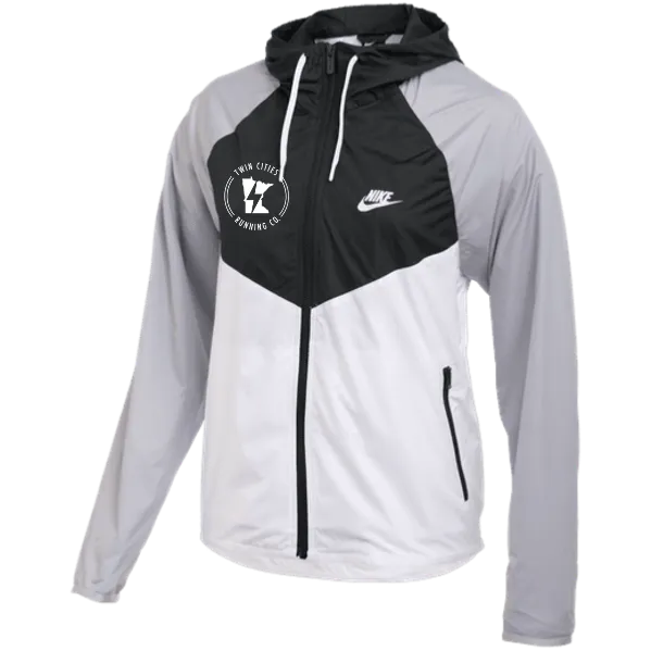 Women's Windrunner Jacket (012 - Team Black/White/Wolf Grey)