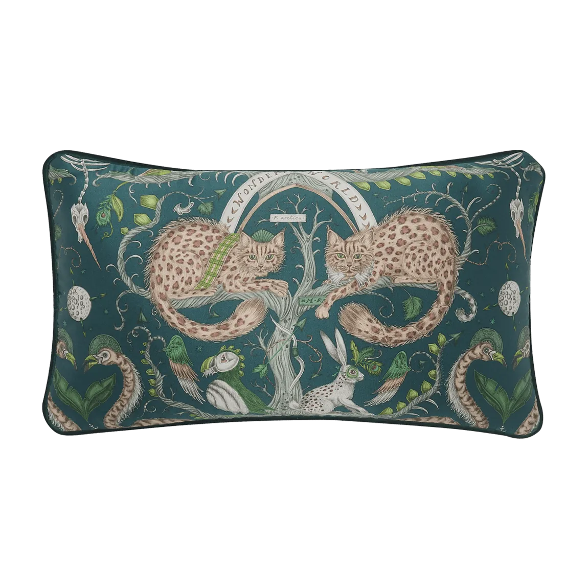 Wonder World Silk Bolster Cushion