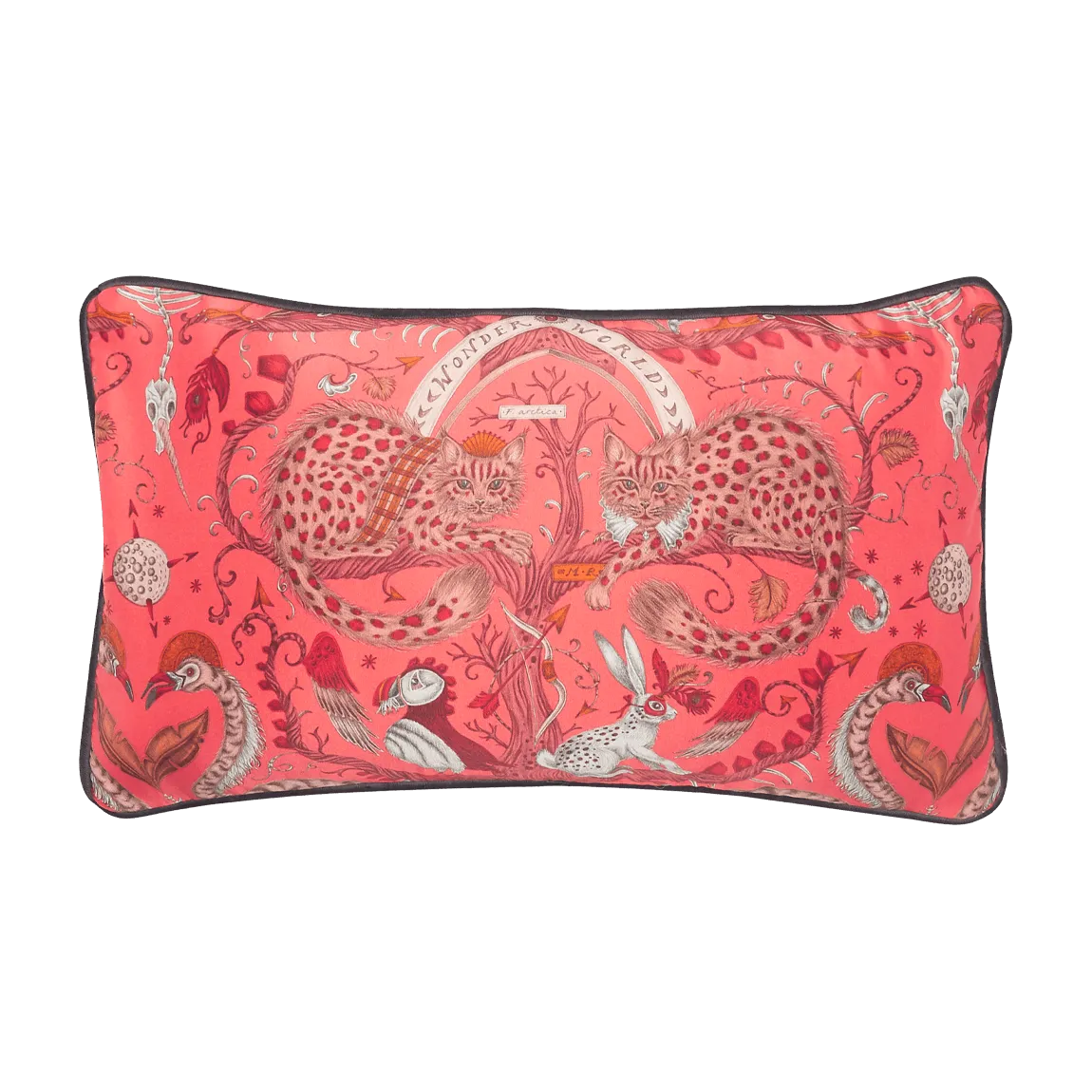 Wonder World Silk Bolster Cushion